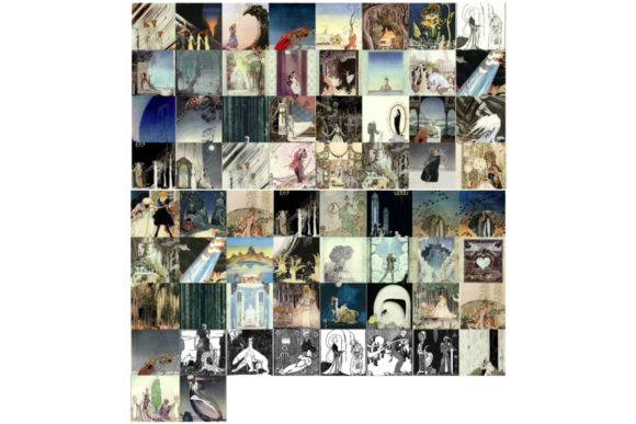 62 Kay Nielsen Vintage Illustrations