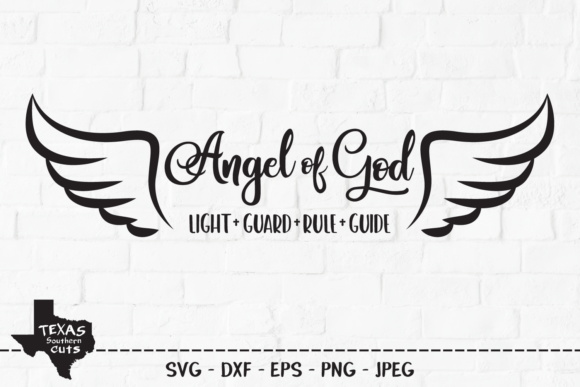 Angel of God - Christian Shirt Design as a Faith Statement in Daily Life