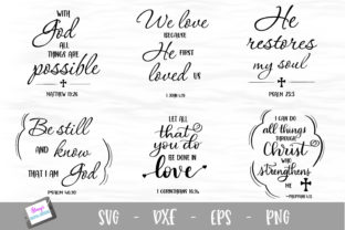 Christian Bundle – 6 Bible Verse: A Practical Guide to Scripture-Focused Growth