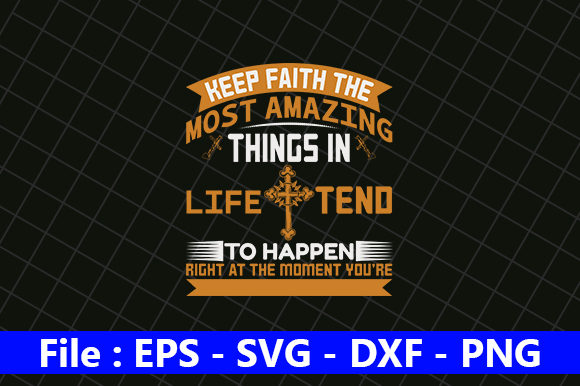 Christian T-shirt Design: Keep Faith in Every Thread