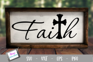 Faith with Cross - Christian: Design That Speaks