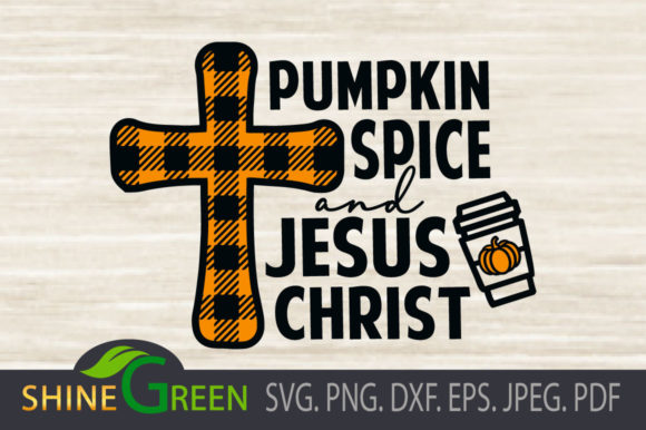 Fall Pumpkin Spice Jesus Christ Plaid: Cozy Faith Meets Seasonal Style
