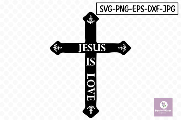 The Jesus is Love Cross: A Symbol of Faith and Connection
